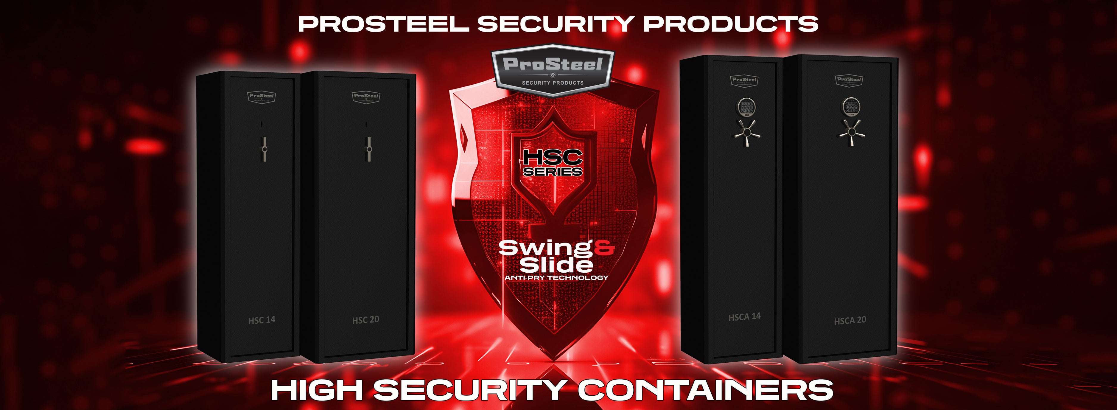 ProSteel's HSC or High Security Containers provide best in class security.